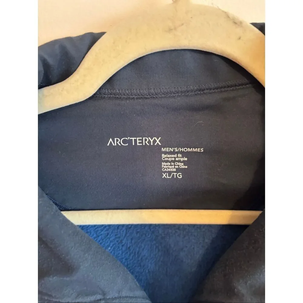 Arc’teryx Covert Cardigan Full Zip Blue Heathered Size XL Men’s Fleece